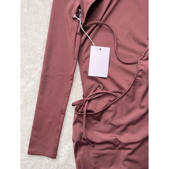 NWT Not Yours To Keep Nevada Mini Dress in Mocha, Size XS - Picture 9 of 11